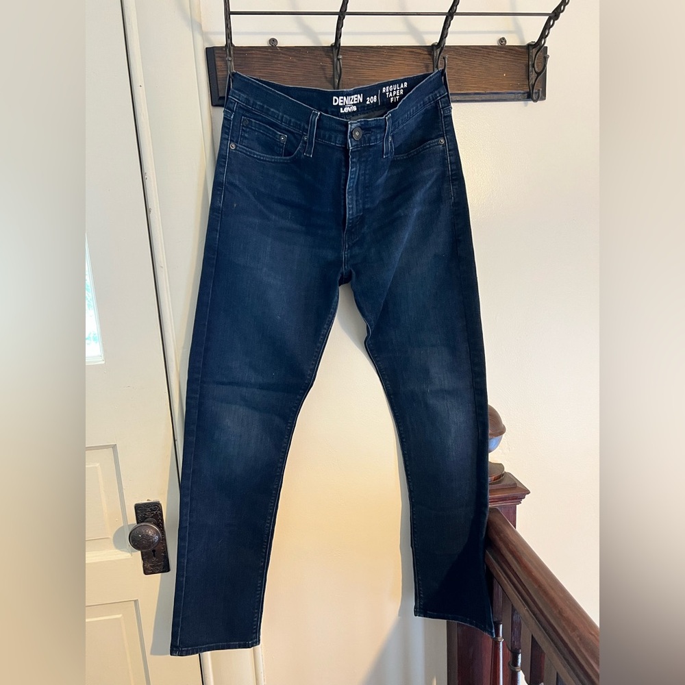 Denizen from Levi's Men's Dark Blue Jeans